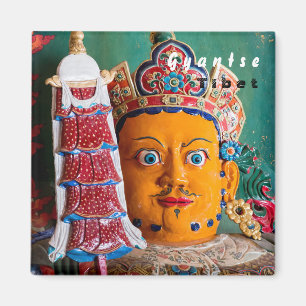 Íman Tibete, Gyantse - trabalho de arte budista