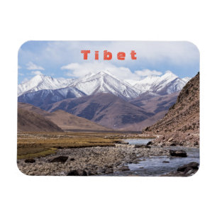 Íman Tibete - Paisagem de montanha