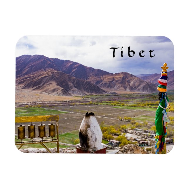 Íman Tibete - Palácio de Yumbulakhang (Horizontal)