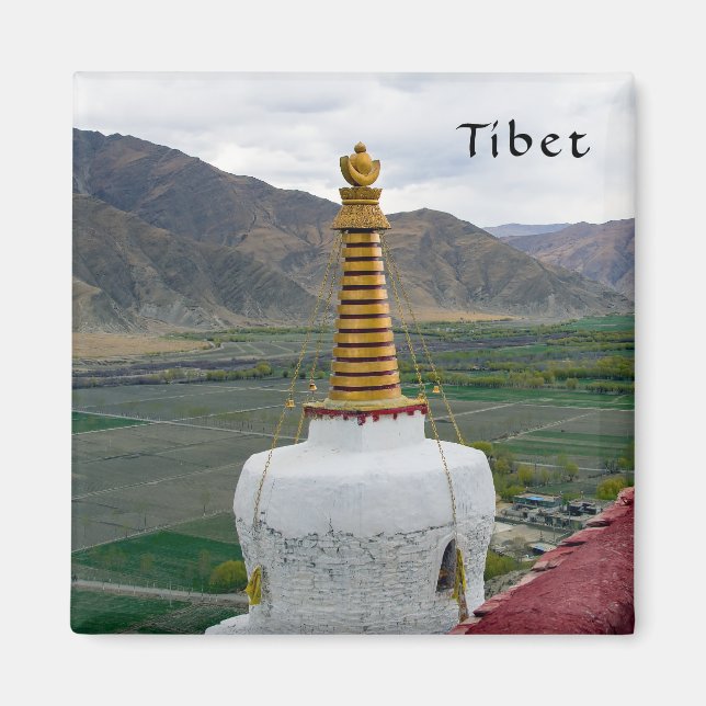 Íman Tibete - Palácio de Yumbulakhang (Frente)