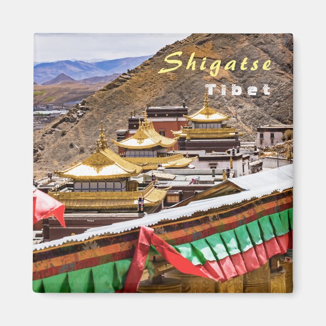 Íman Tibete, Shigatse - Mosteiro de Tashilumpo (Frente)