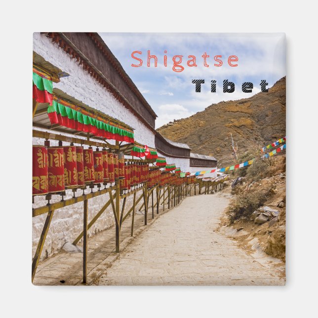 Íman Tibete, Shigatse - Mosteiro de Tashilumpo (Frente)