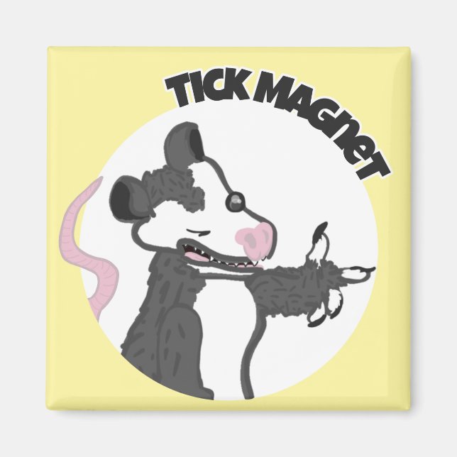 Íman Tick Magnet (Frente)