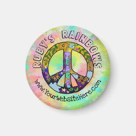 Íman Tie-Dye Art e Bohemian Appreal Business