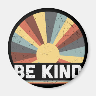 Íman Tie Dye Peace Symbol Hippie Be Kind