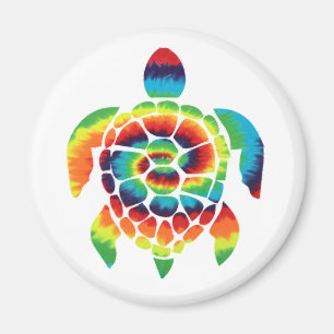 Íman Tie Dye Turtle