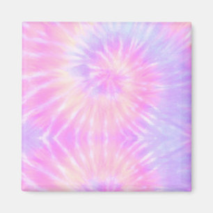 Íman Tiedye Pastel Rainbow Spiral Hippie Tie Dye