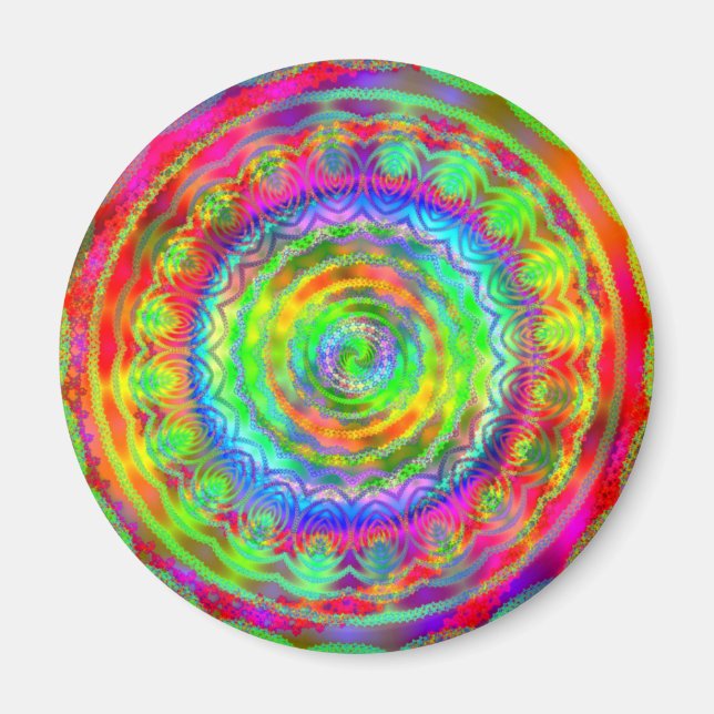 Íman Tiedye Target (Frente)