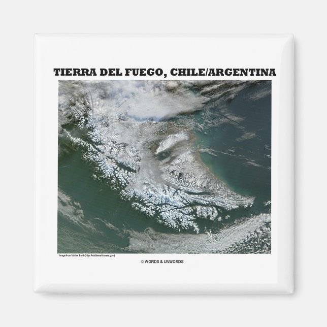 Íman Tierra Del Fuego Chile/Argentina (Picture Earth) (Frente)