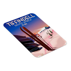 Íman Tiffindell South Africa Ski poster