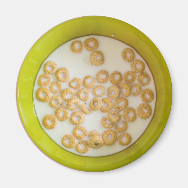 Íman Tigela de Comidas de Cereal (Frente)