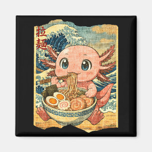 Íman Tigela de macarrão Ramen japonês Kawaii engraçado