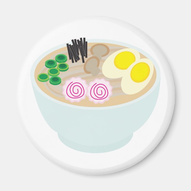 Íman Tigela de Ramen (Frente)