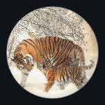 Íman Tiger e seu ímã<br><div class="desc">Adicione algum caráter ao seu frigorífico com um dos nossos designs! Perfeito para qualquer grande amante de gatos!</div>