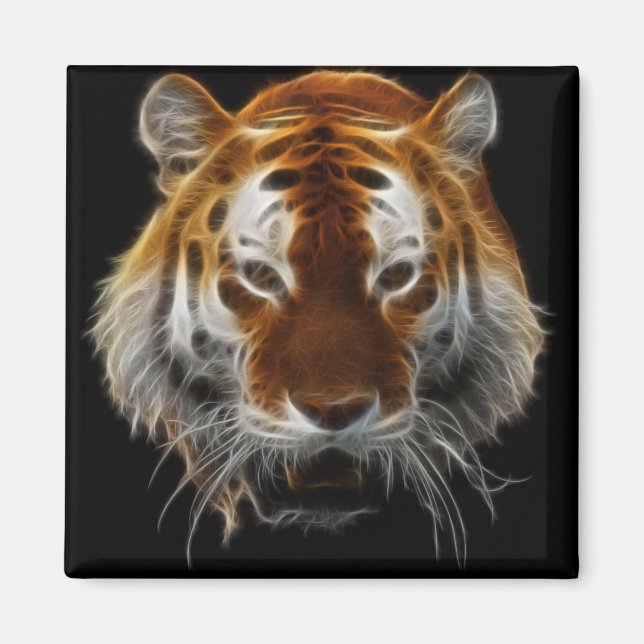 Íman Tiger Fractal (Frente)