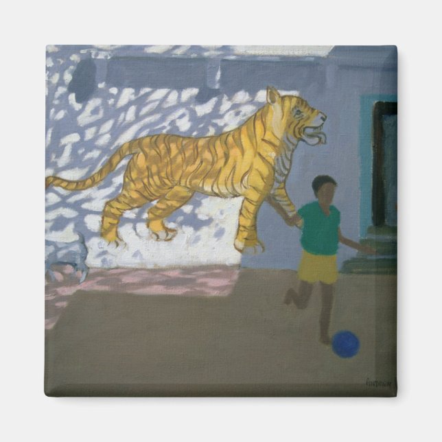 Íman Tiger India (Frente)