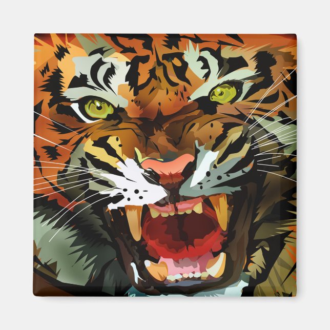 Íman Tiger Roar (Frente)