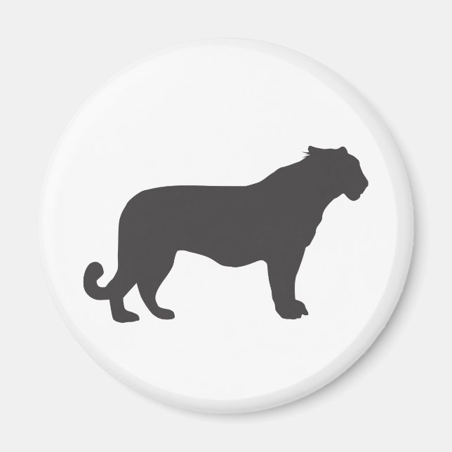 Íman Tiger Silhouette (Frente)