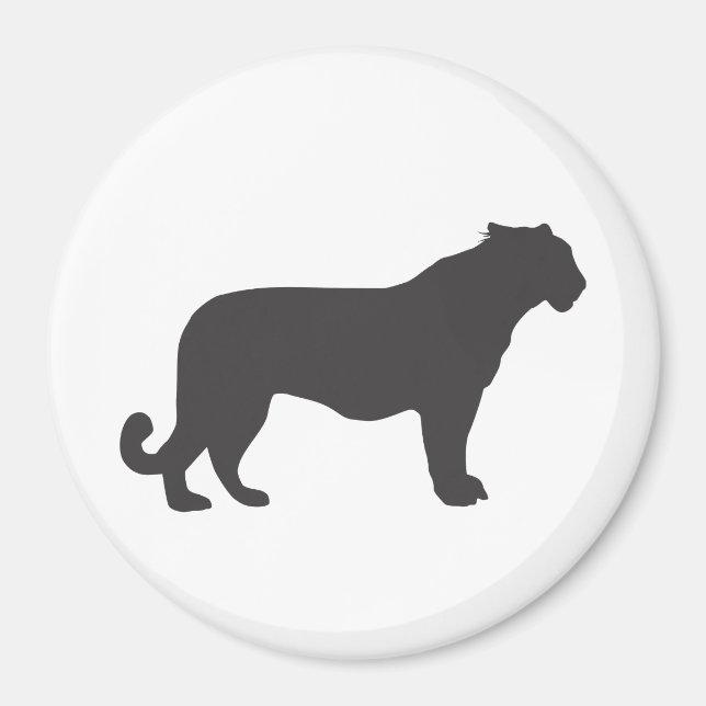 Íman Tiger Silhouette (Frente)