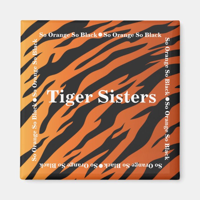 Íman Tiger Sister Magnet (Frente)