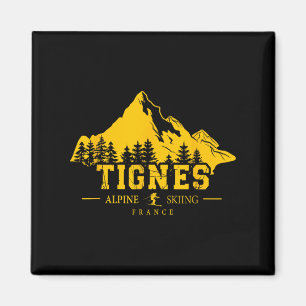 Íman Tignes France Ski Resort Alpino Skiing Alpes franc