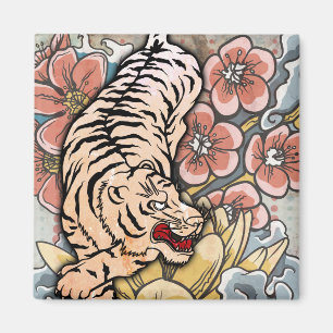 Íman Tigre Branco