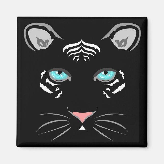 Íman Tigre Branco (Frente)