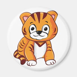 Íman Tigre Cub bonito