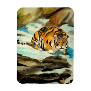 Íman Tigre da aguarela