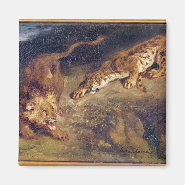 Íman Tigre e Leão (Frente)