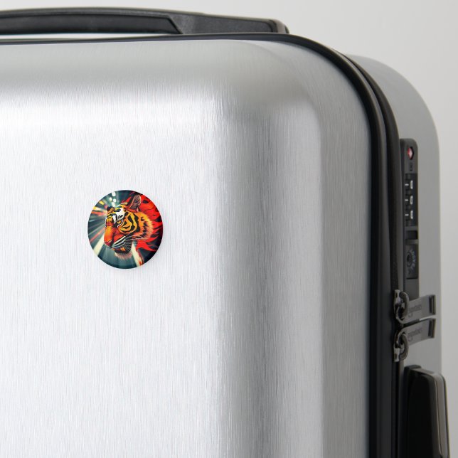 Íman tigre em movimento (In Situ (Luggage))