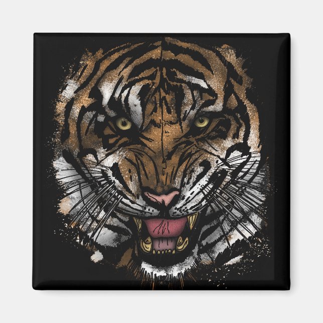 Íman Tigre Face (Frente)