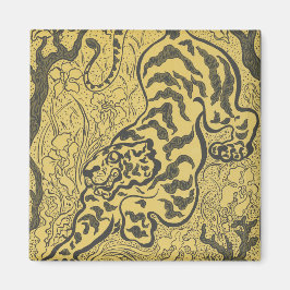 Íman Tigre na selva (animal selvagem) (por Paul Ranson)
