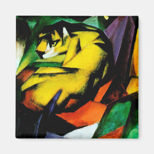 Íman Tigre por Franz Marc