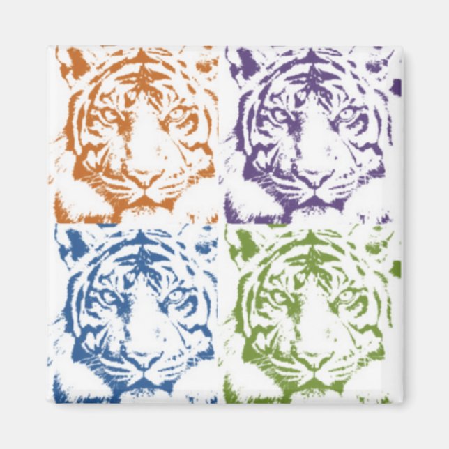 Íman tigre salva os tigres (Frente)