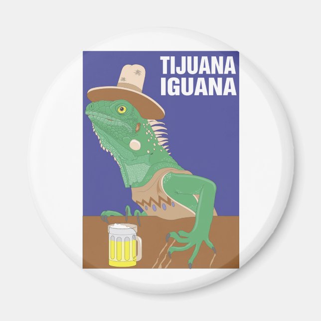 Íman Tijuana Iguana Design (Frente)