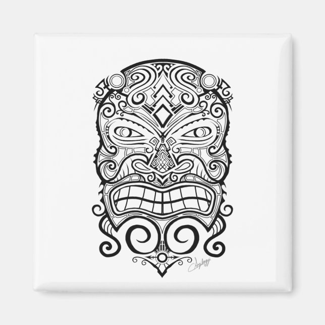 Íman Tiki Mask (Frente)