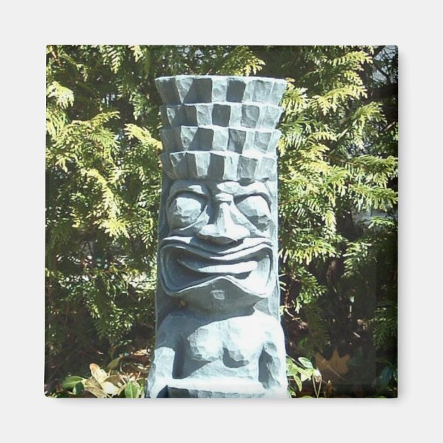 Íman TIKI (quadrado) (Frente)