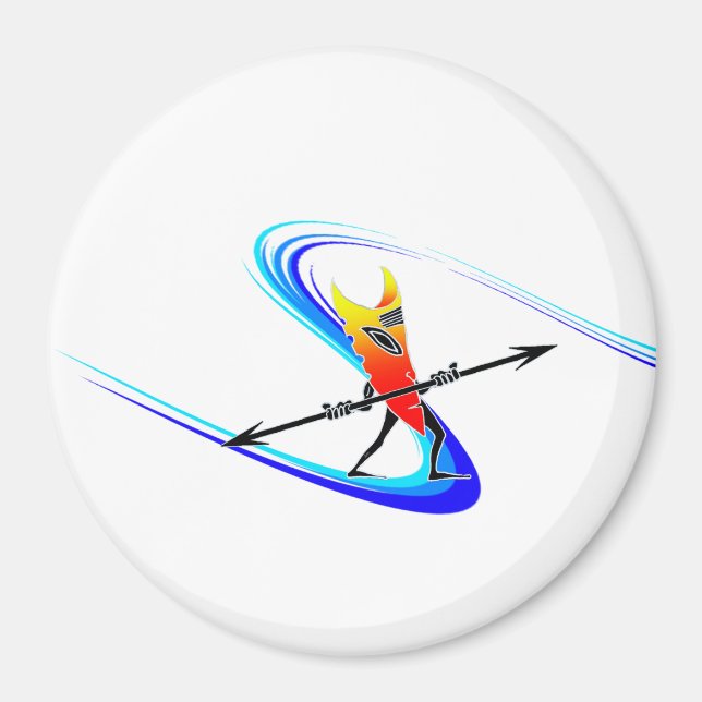 Íman Tiki Surfer (Frente)