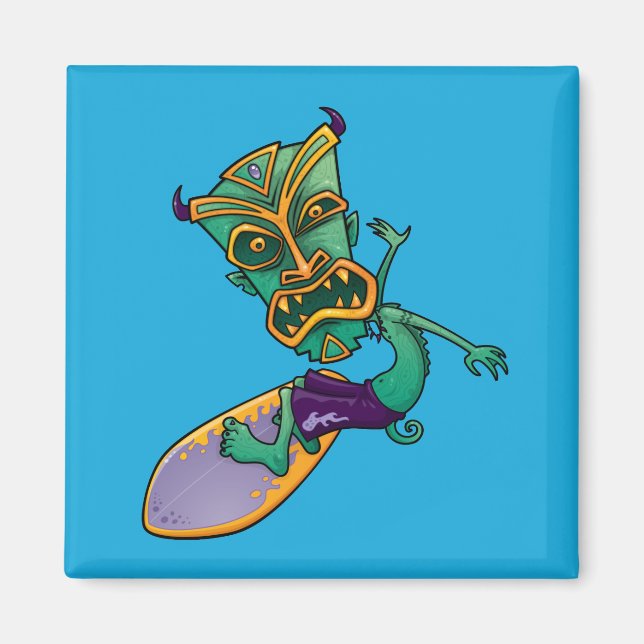 Íman Tiki Surfer (Frente)