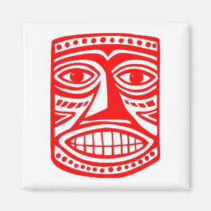 Íman Tiki Toby - Vermelho