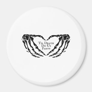 Íman Til Death - Skeleton Heart Mãos