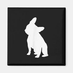 Íman Tilt Roupa Frenchie Head Bulldog Gift