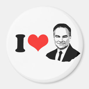 Íman Tim Kaine - busto -