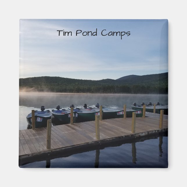 Íman Tim Pond Wilderness Camps Magnets (Frente)