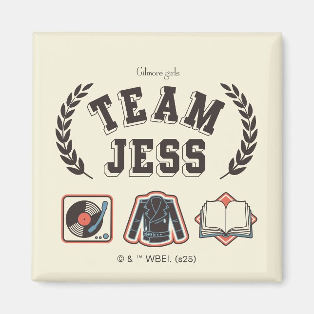 Íman Time da Jess Gilmore Girls Design (Frente)