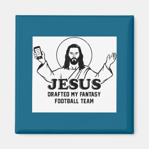 Íman Time de Futebol Fantasia de Jesus Redigido Design