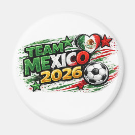 Íman TIME MÉXICO 2026 | Orgulho Mexicano Futebol