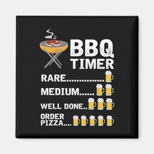 Íman Timer de Churrasco Engraçado1