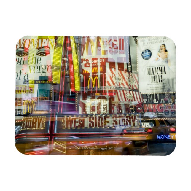 Íman Times Square em Twilight (Horizontal)